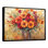 Art sur toile, "Golden Sunset Garden Blooms Of Mums I"