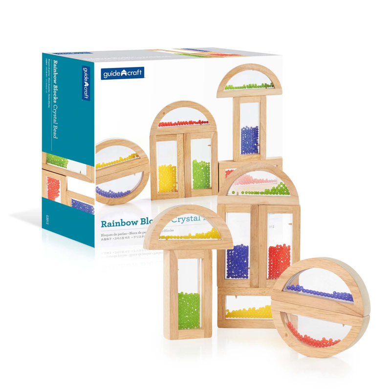 Outils d'apprentissage des perles de cristal arc-en-ciel