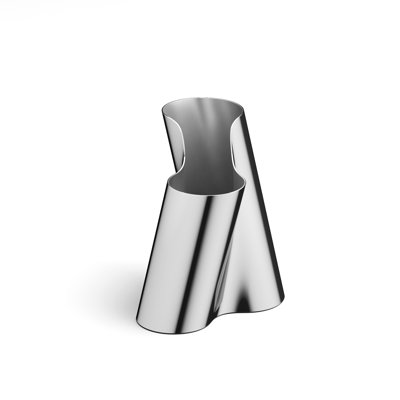 LITUUS Vase, Medium, in stainless steel