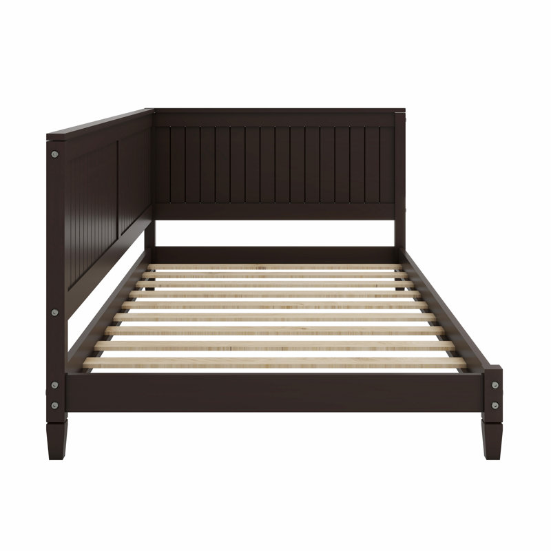 Ingus Wood Mid-Century Modern Daybed, Twin, White