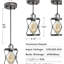 Luminaire suspendu industriel industriel gris argenté ajustable pour les espaces intérieurs dans la chambre à coucher, le sous-sol, le vestibule et le vestibule.