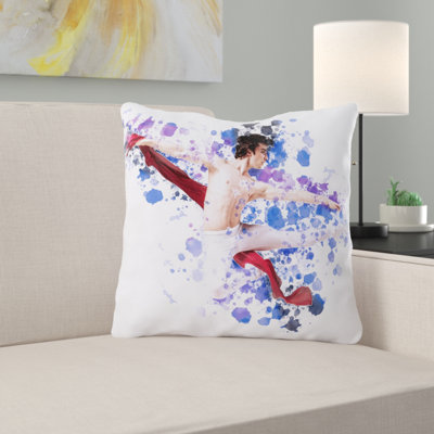Reversible Throw Pillow
