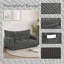 Fauteuil à billes large de 59 po, canapé paresseux en velours côtelé et causeuse Colman-1328914010-1311207354