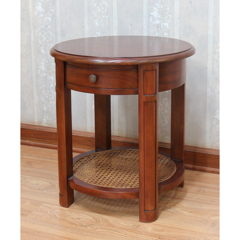 Solid Wood End Table