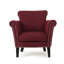 Fauteuil en polyester de 29,5 po Hannon-24810057