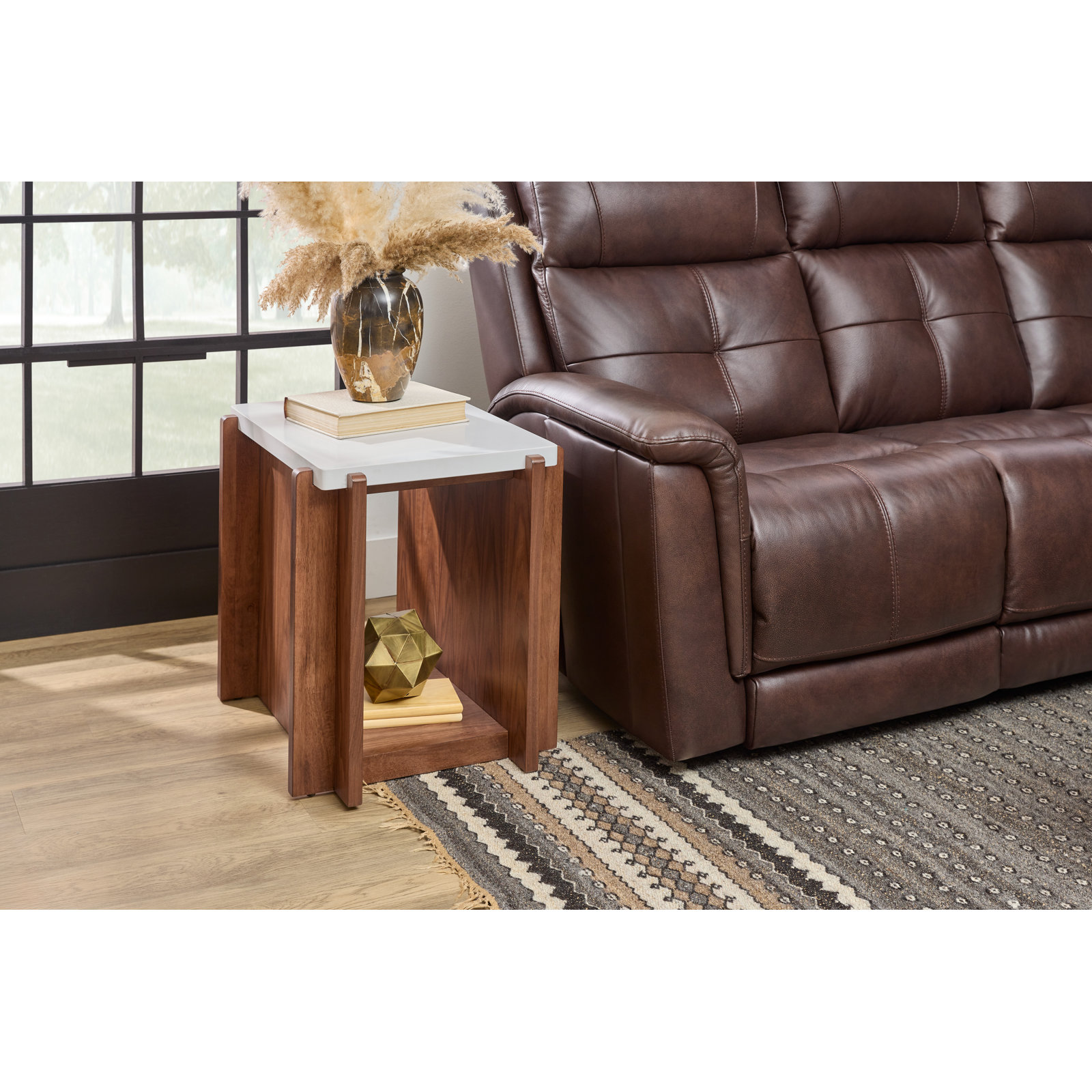 Ashland End Table, 23" H x 20" W x 20" D
