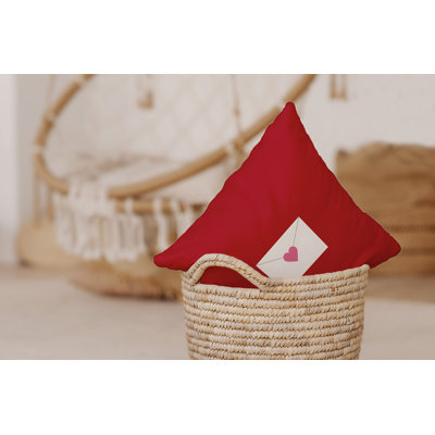 Housse de coussin de coussin de saint-valentin & insert