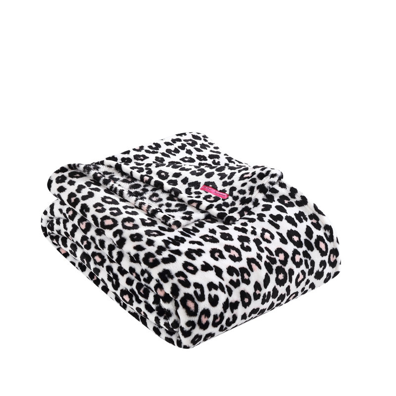 Betsey Johnson Printed Ultra Soft Plush Fleece Blankets, King