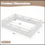 Full Size Floor Platform Bed with Full-length Guardrails-1237487685-1237487686