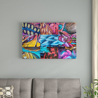 " Graffiti I " by Kathy Mahan