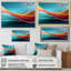 «Rainbow Colors Symphony III», reproduction d'art sur toile-1394813351-1394813354