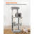 Eluster 56.3" H Cat Tree-654883897-654883899