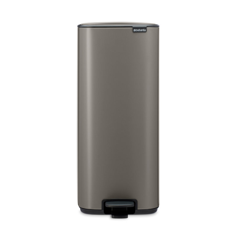 Brabantia 30 Litre Bo Pedal Bin, Platinum