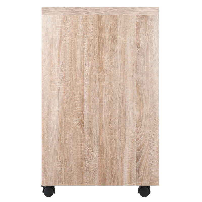 Kenner 29.25'' H x 15.75'' W File Cart with Wheels