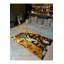 Tapis décoratif tissé multicolore à motif léopard lavable à la machine-388882207