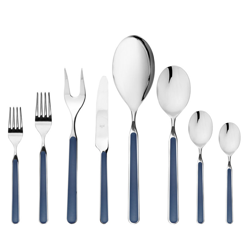 Ensemble de couverts Fantasia - 43 pièces - Cobalt, Cobalt; cobalt
