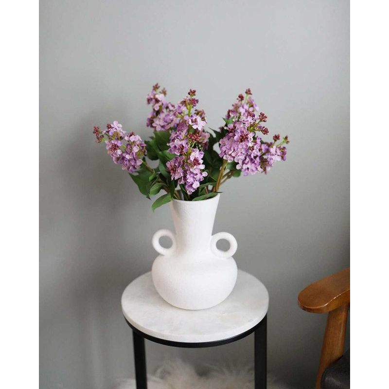 Artificial White Lilac 22.5", Purple