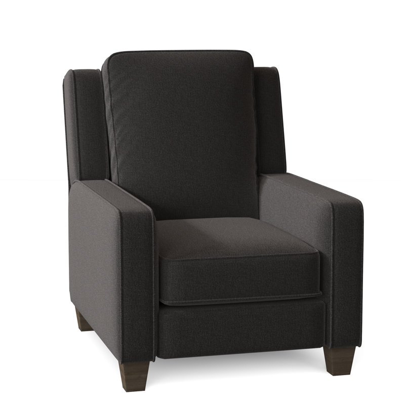 Fauteuil à oreilles 32 po de large à dégagement zéro, Gris anthracite cyber, Appuie-tête électrique