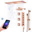 Robinet de douche thermostatique avec valve brute