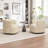 Tybias Faux Leather Swivel Barrel Chair-1016482788