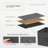 Dresser Storage with 3 Drawers, Metal Frame for Closet Storage, Vertical Storage Cabinet for Bedroom, Wardrobe, and Office-1113161692