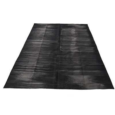 5x8 Petrella Black Rug