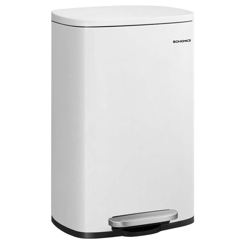 Step On Kitchen Trash Can - 50L, White
