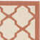 Bordeaux Geometric Beige/Orange Indoor/Outdoor Area Rug