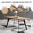 Dining Set - 67” Table with Modern Expandable Design Kitchen Dining Table Set, Table Set with Dining Chair for Kitchen Dining Room-611208663-656058192