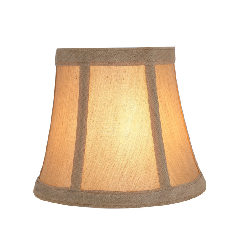 5'' H Linen Bell Lamp Shade, Beige