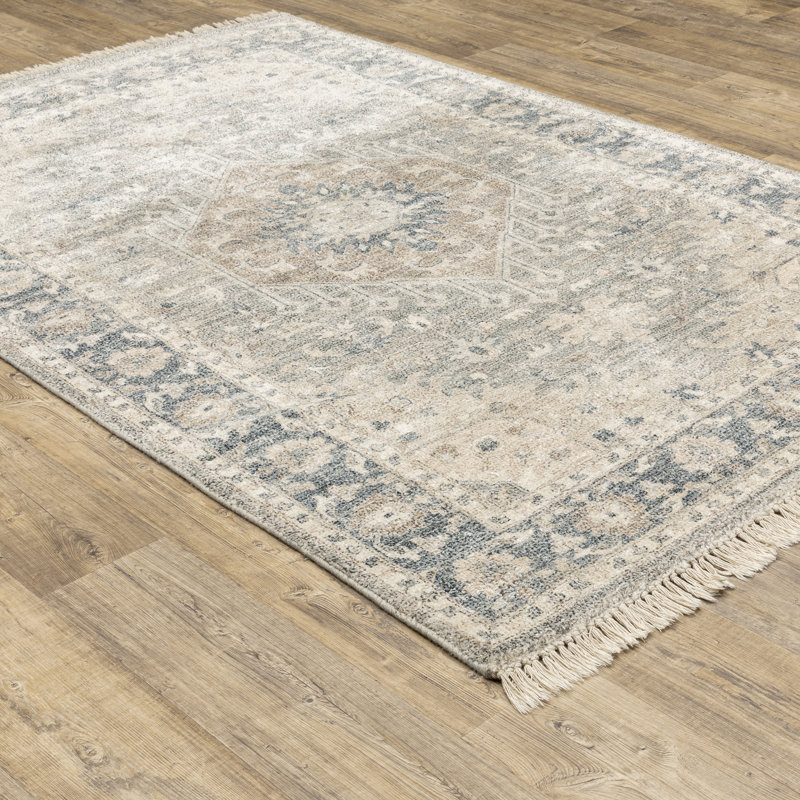 Hadden Oriental Indoor Rug, Rectangle 5' x 8'