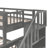 Stairway Twin-Over-Full Bunk Bed With Drawer, Storage And Guard Rail For Bedroom, Dorm, For Adults,-108949726