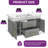  40" Single Bathroom Vanity With Engineered Quartz Top And Ceramic Sink-605514614