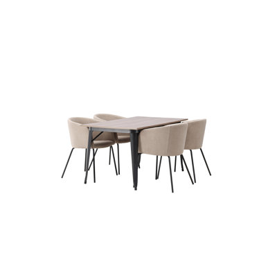 Carr 4 - Person Dining Set