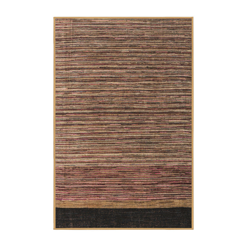 Abstract Indoor Rug, Rectangle 2' x 4'