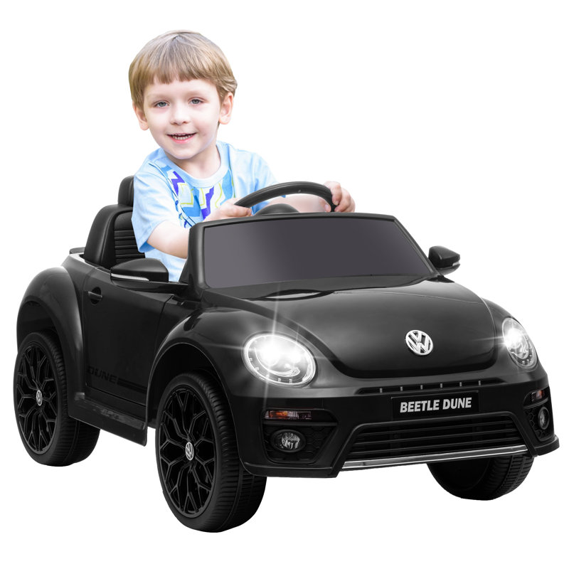 Voiture électrique 12V pour voiture Beetle, Noir, noir, noir, noir