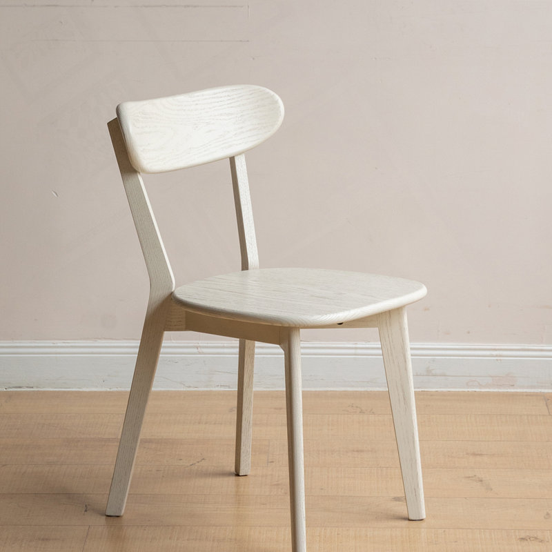 Wood Dining Chairs, White