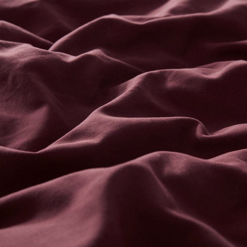Ensemble de housse de couette en microfibre de couleur unie - Ensemble de literie de style simple pour toutes les saisons