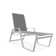 Holna Outdoor Rust-Resistant Metal Chaise Lounge