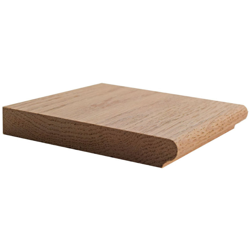 Tabouret Colonial 5-1 / 4 "x 3/4". Sans finition, Chêne rouge, L 5,25 po x H 0,75 po x P 42 po