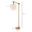 165cm Traditional Floor Lamp
