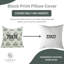 Artisan Hand Block Printed Linen Cushion Cover Vintage Boho Throw Pillow for Home Décor- Chahat-107396623-107396627