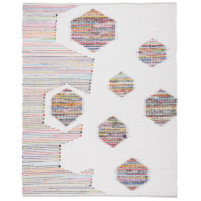 Montauk Flat Weave Performance Geometric Rug