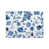 Dark Blue Floral