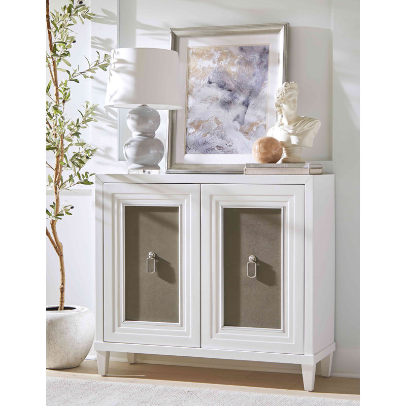 43'' Console Table, White