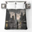 Couvre-lit matelassé rétro Cityscape-126130387