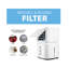 Perfect Aire 8 Pints Console Dehumidifier for Rooms up to 100 Cubic Feet