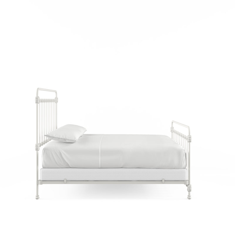 160 Picket Fence Bed | Complete Standard, Matte White, King