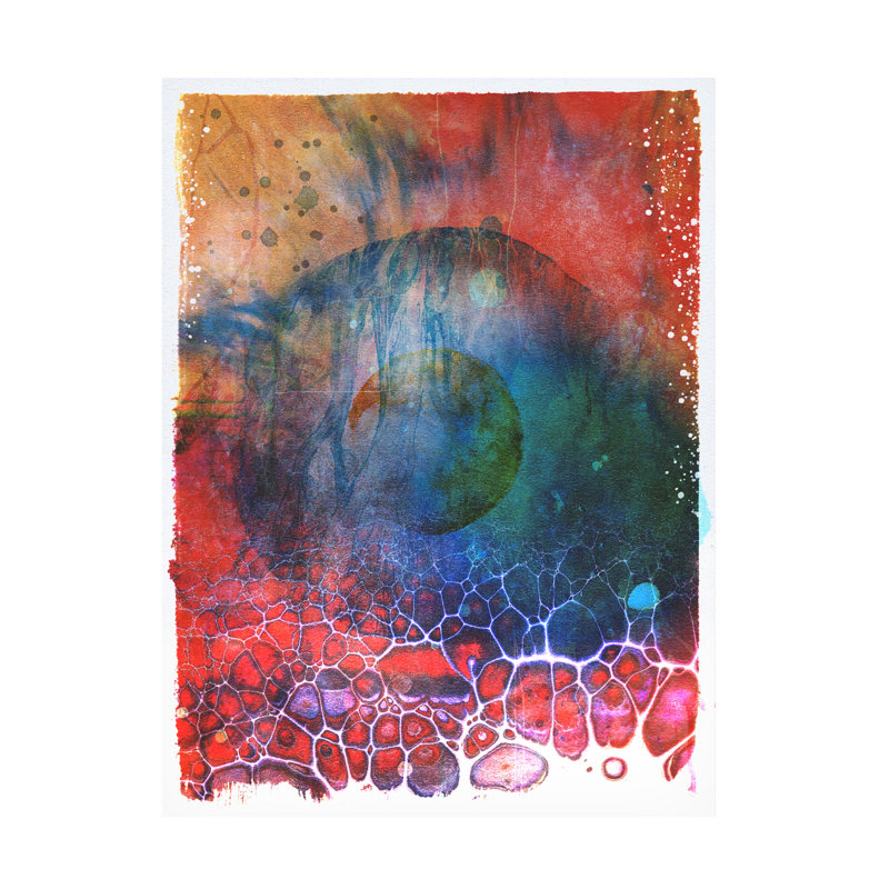 Art sur toile Barrett Biggers Ovum, H 14 po x l 19 po