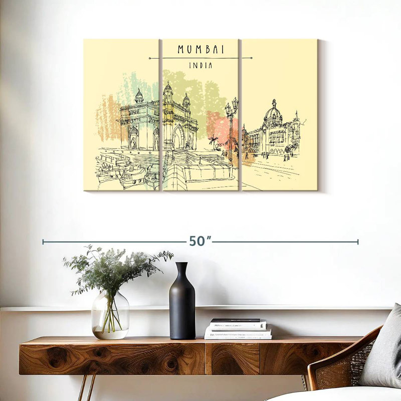 Rorry Mumbai, 24" H x 38" W
